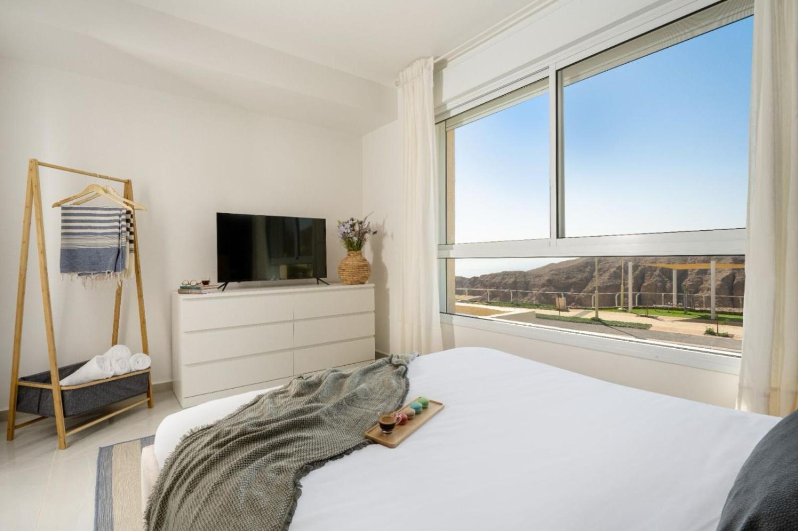 Apartamento Mountain And Sea View - Penthouse With Private Pool Eilat Exterior foto