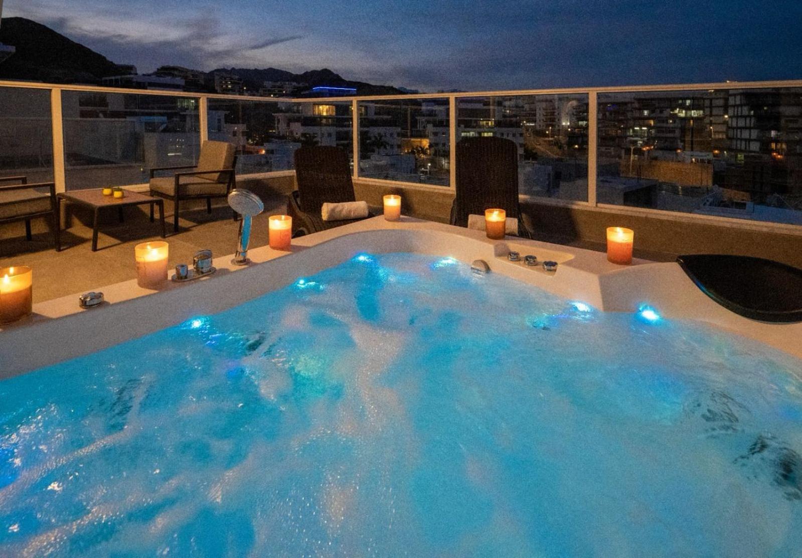 Apartamento Mountain And Sea View - Penthouse With Private Pool Eilat Exterior foto