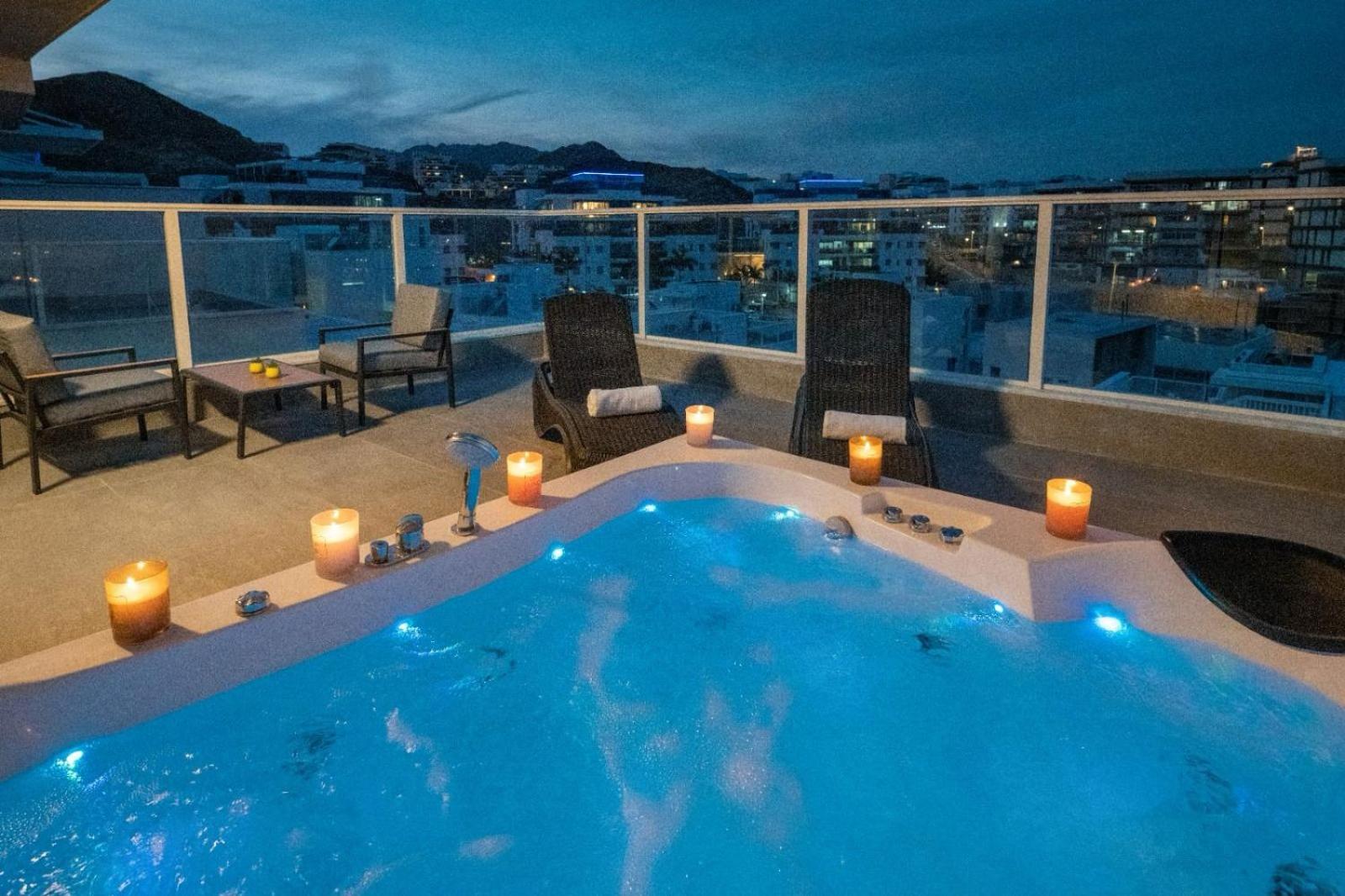 Apartamento Mountain And Sea View - Penthouse With Private Pool Eilat Exterior foto