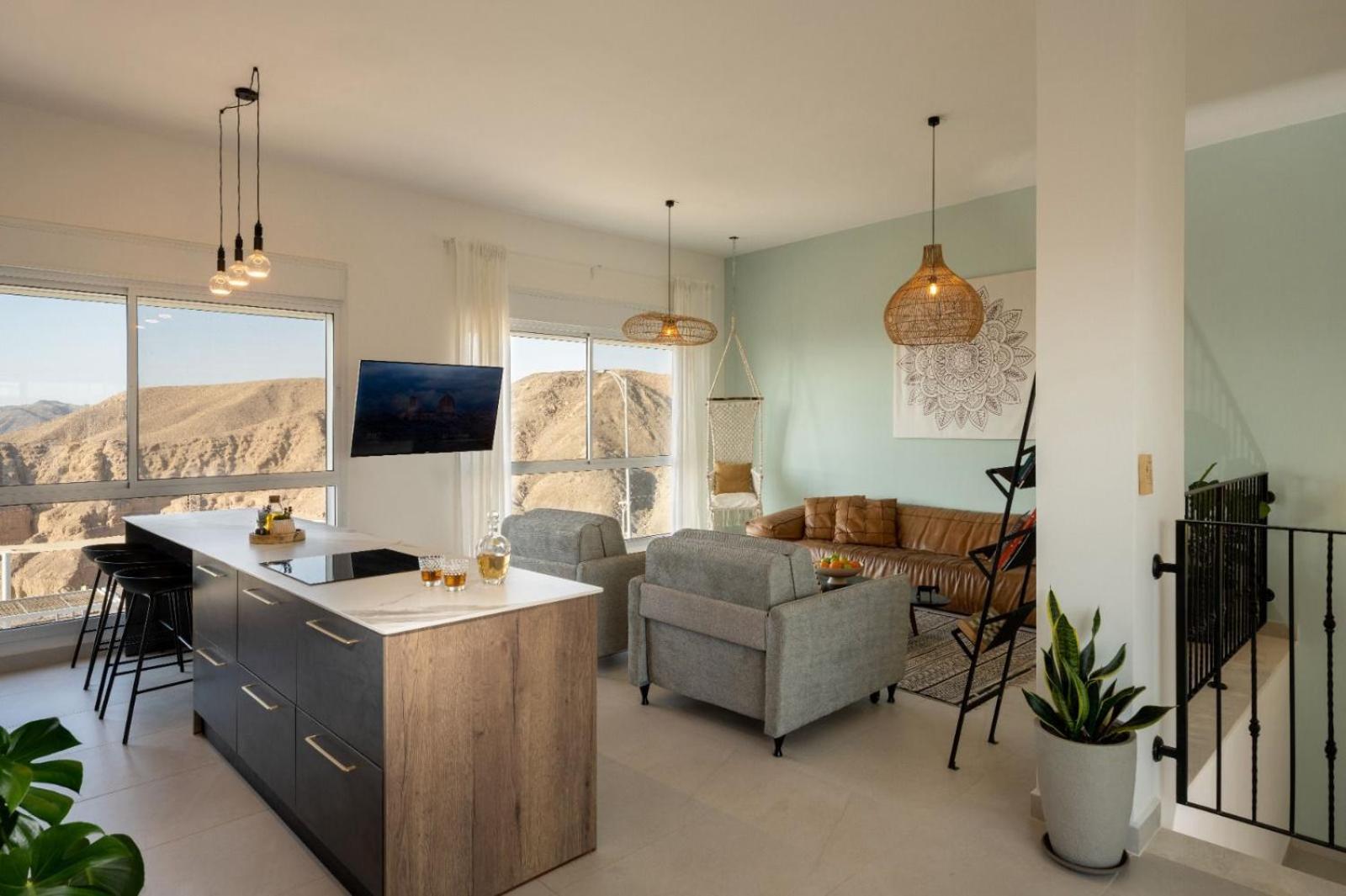 Apartamento Mountain And Sea View - Penthouse With Private Pool Eilat Exterior foto